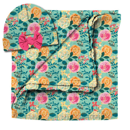 SWADDLE & BEANIE SET