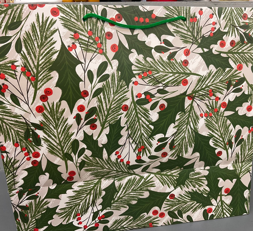 Elegant Jumbo Holiday Gift Bags