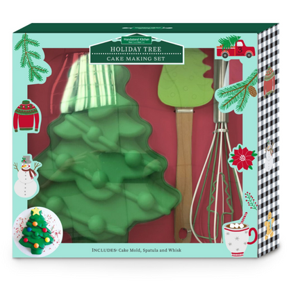 Christmas Tree Cake Making Set