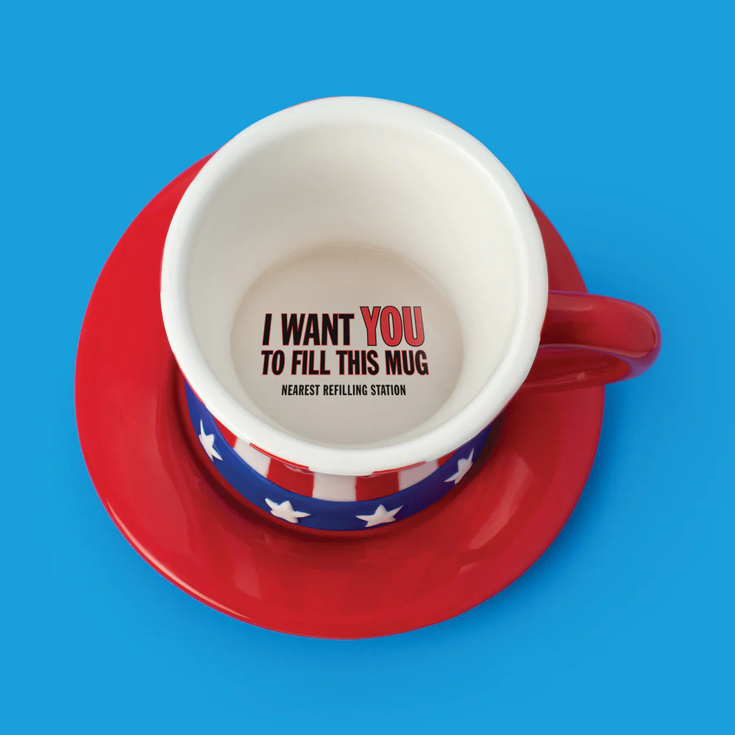 Uncle Sam Mug Set