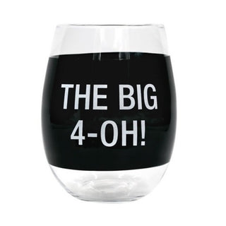 The Big 4-Oh! Glass