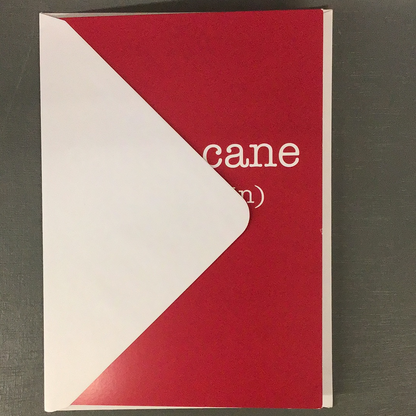 Candy Cane Card