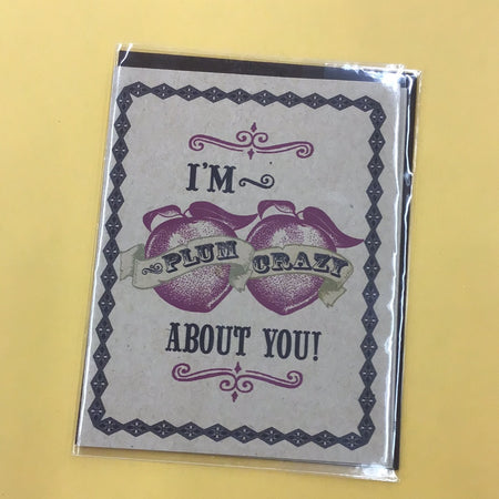 Plum Crazy Card