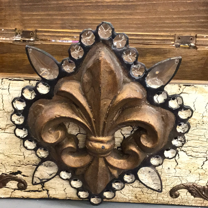 Vintage Inspired Treasure Box - TC13211W