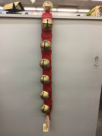 Red Sleigh Bell Horse Body Strap #Bell1