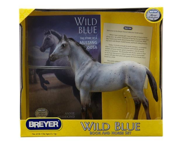 Breyer Wild Blue Book and Horse Set | 6136
