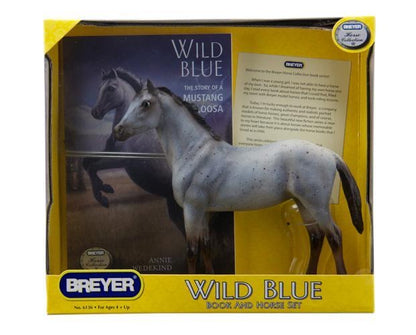 Breyer Wild Blue Book and Horse Set | 6136