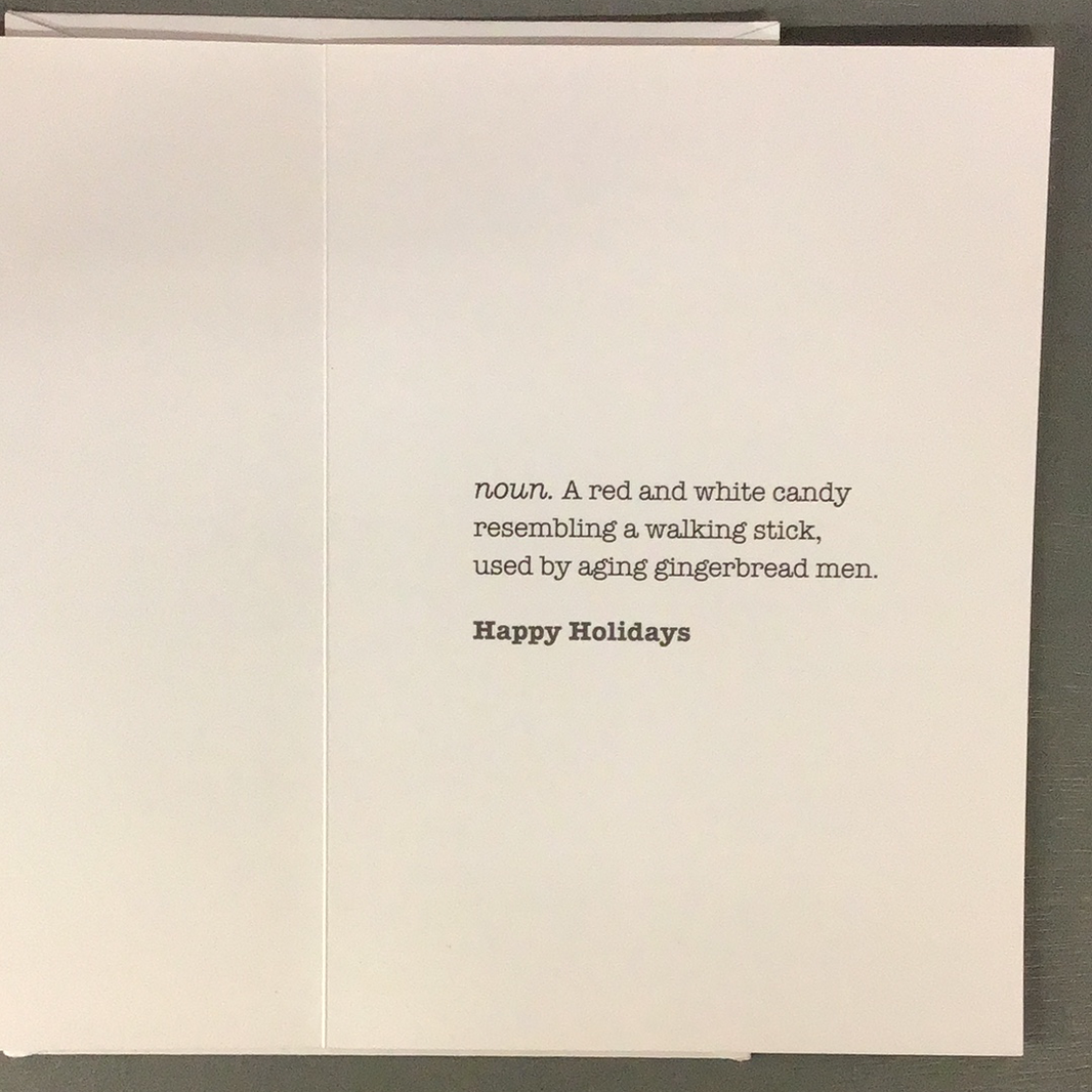 Candy Cane Card