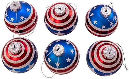 Kurt Adler Stars & Stripes Ornament