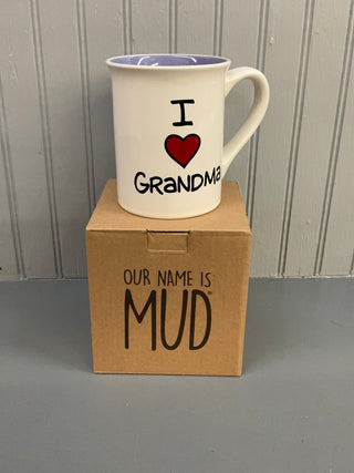 I heart Grandma Mug