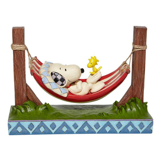 Jim Shore Just Hanging Around - Snoopy & Woodstock in Hammock Figurine