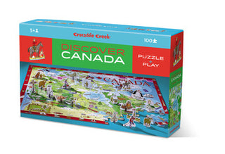 Discover Canada 100 Piece-Puzzle + Play