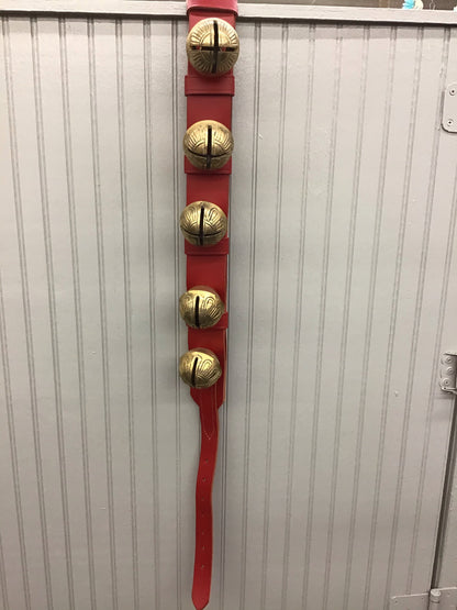 Red Sleigh Bell Horse Body Strap #Bell1