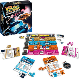 Back to the Future Dice through time game