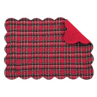 Quilted Holiday Cotton Placemat