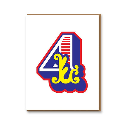 Big Top Birthday Card