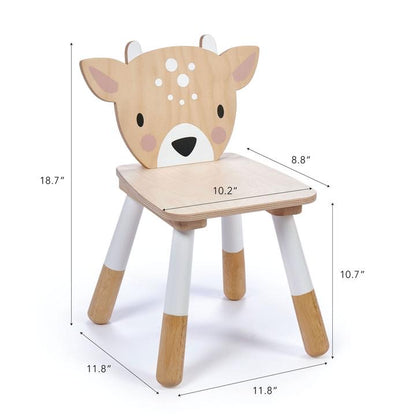 Wooden Forest Chair | Deer