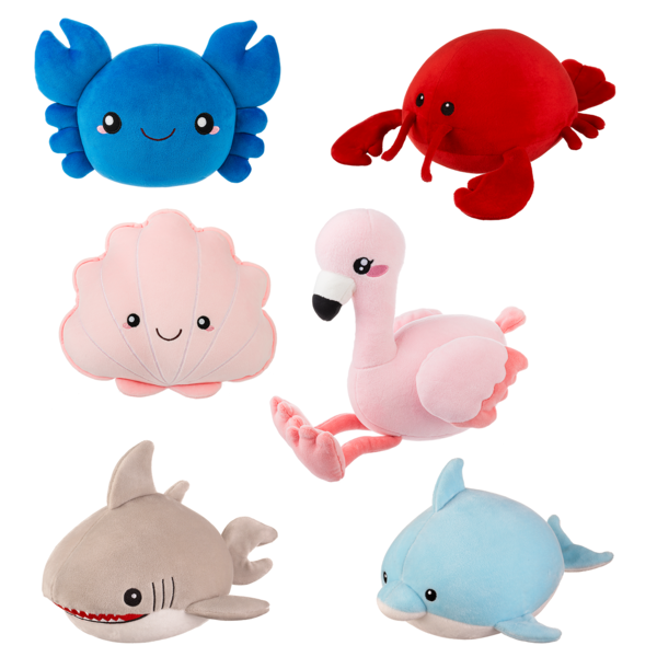 Squishy Squad-Beach Plush Assortment