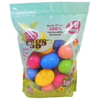 Eco-eggs Large Easter Eggs 18 Count