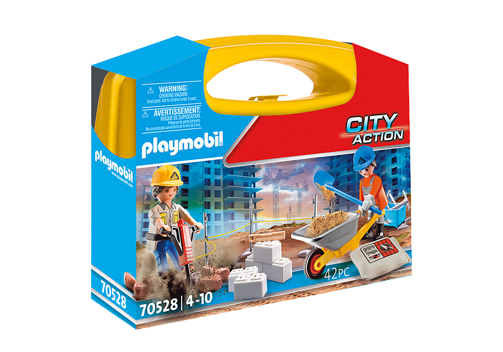Playmobil City Action 70528 Construction Site Carry Case