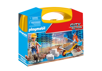 Playmobil City Action 70528 Construction Site Carry Case