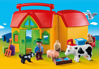 Playmobil 1•2•3 6962 My Take Along Farm