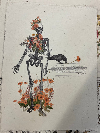 Handmade Paper 12 x 16 Print