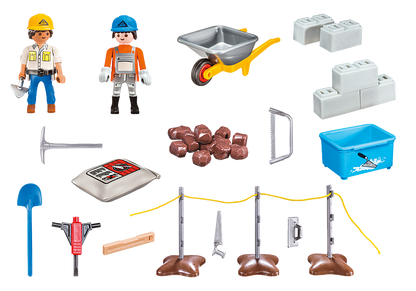 Playmobil City Action 70528 Construction Site Carry Case