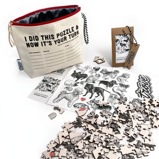 I Go To (250) Pieces Wooden Puzzle: Pet Show in Pass-It-On Pouch