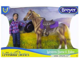 Breyer Western Horse and Rider Freedom Series