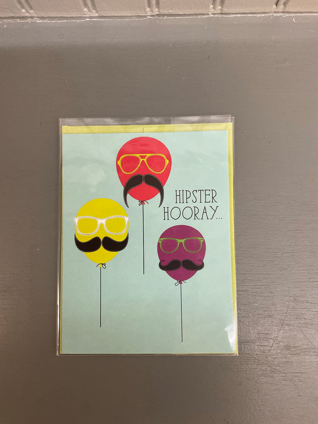 Hipster Hooray Birthday Card