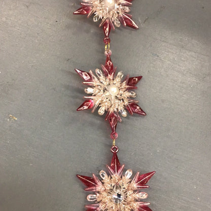 Kurt Adler Dangle Snowflake Ornament