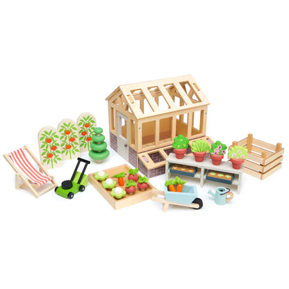Greenhouse Garden Wooden Toy Set