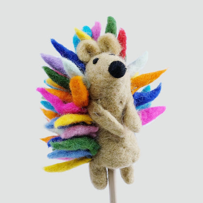 Winding Road Felt Finger Puppets