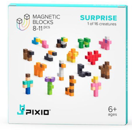 PIXIO Surprise Creatures Magnetic Blocks