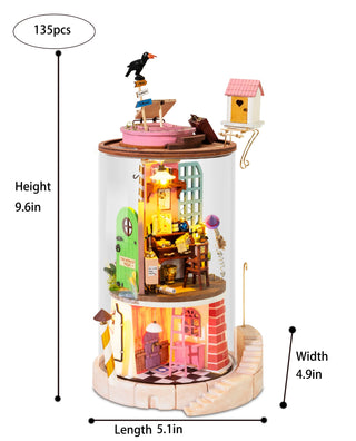 DIY Dollhouse Miniature | Secluded Neighbor