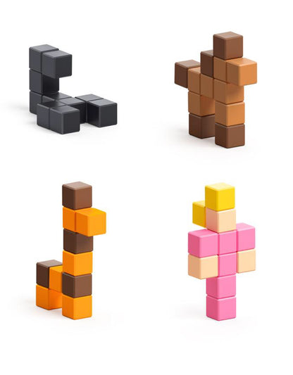 PIXIO Surprise Creatures Magnetic Blocks