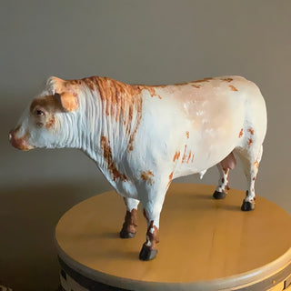 Pre-Owned Breyer Custom Angus Bull by KAT Model