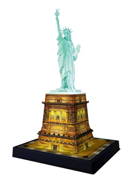 Statue of Liberty 3D - Night Edition | 120 Piece Puzzle