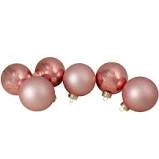 Kurt Adler 20pc. Shiny/Matte Pink Ornaments