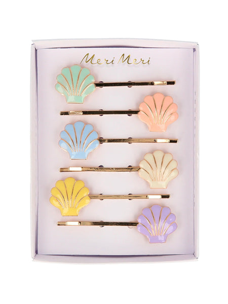 Seashell Hair Sliders