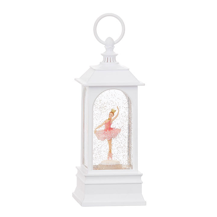 9.25" Dancing Ballerina Musical Lighted Water Lantern