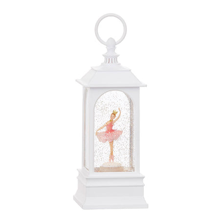 9.25" Dancing Ballerina Musical Lighted Water Lantern