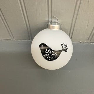 GiftCraft Assorted Black and White Ball Ornaments