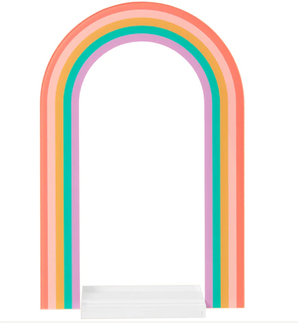 Acrylic Rainbow Dry Erase Board