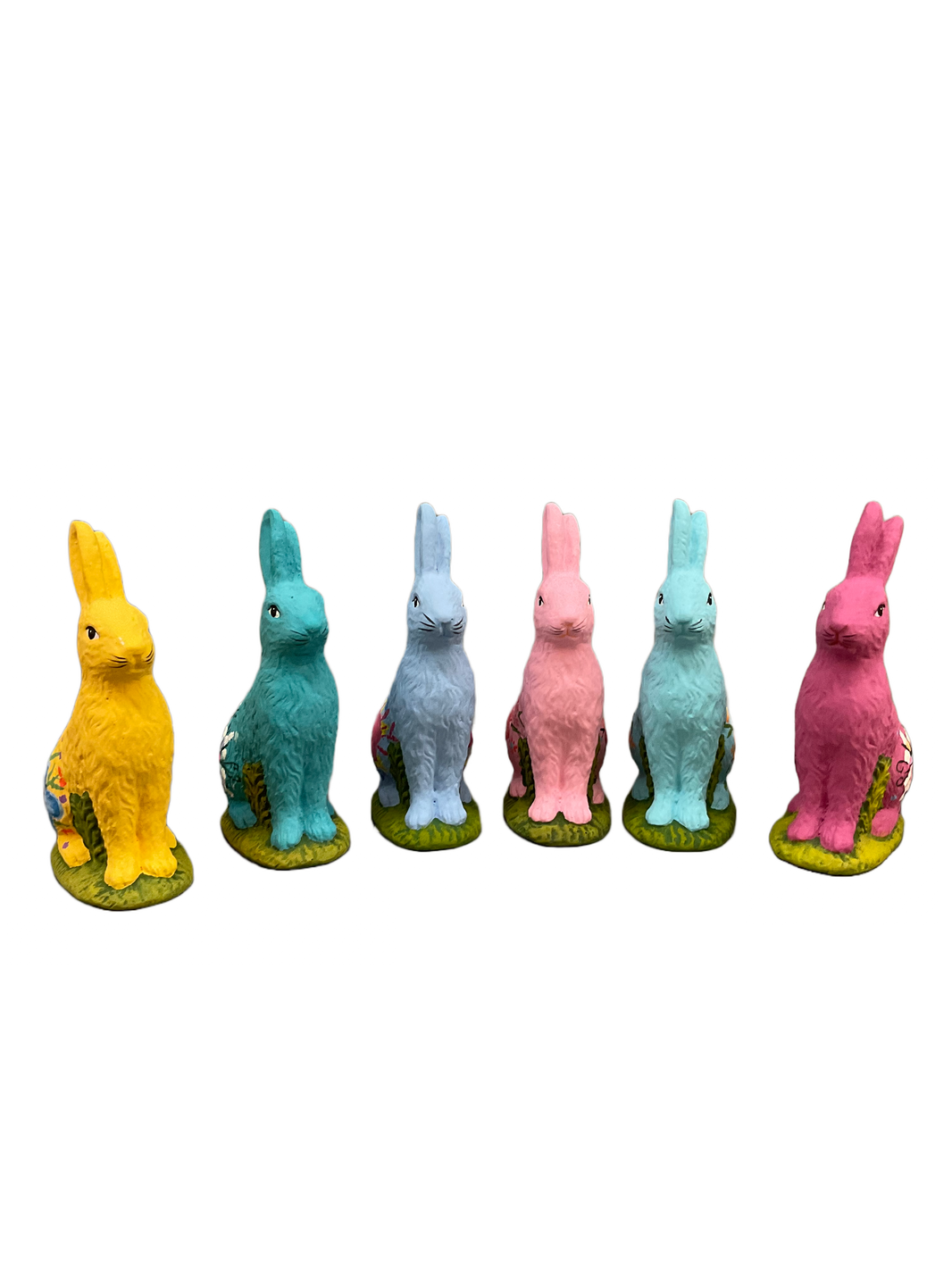 Sitting Painted Bunny