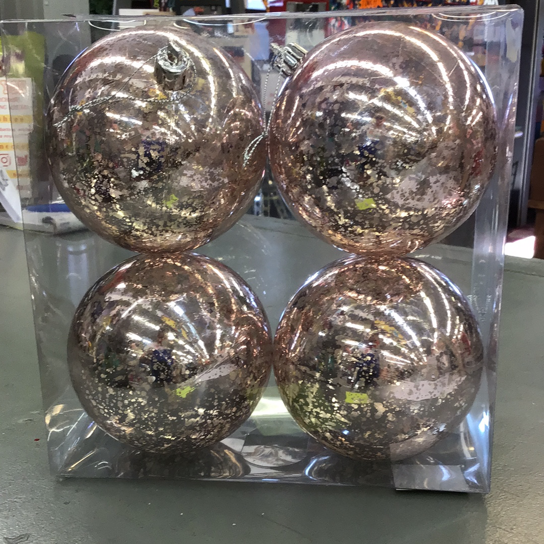 Mercy Shatter Proof Ornament Set of 4