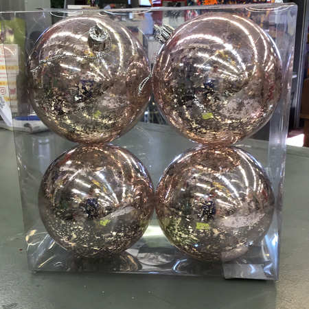 Mercy Shatter Proof Ornament Set of 4