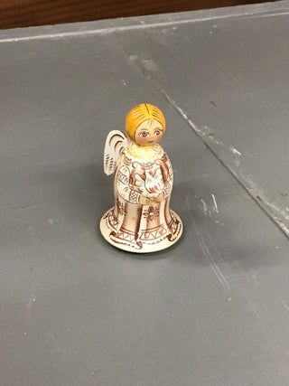 Small Wooden Angel Brown