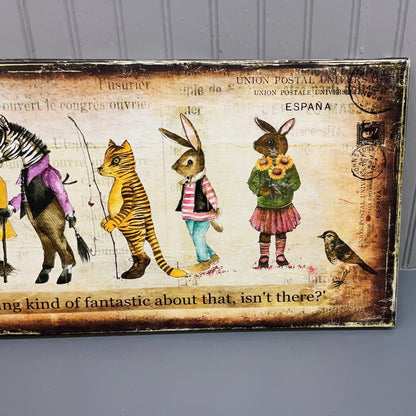 Land of Elsewhere Tall Canvas